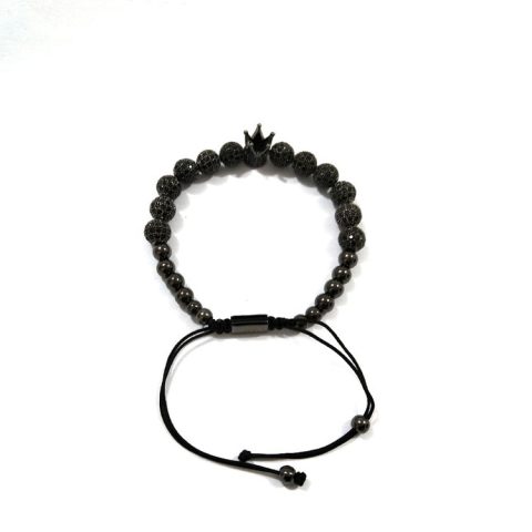 The Black Royal Crown Bracelet